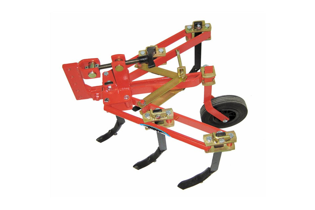 Ribas 5 Tined Cultivator attachment for BCS Two Wheel Tractors - Straight Tines