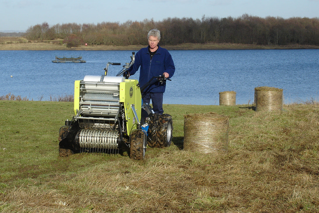 Caeb MP500 Mini Baler for BCS Two Wheel Tractors and Power Scythes