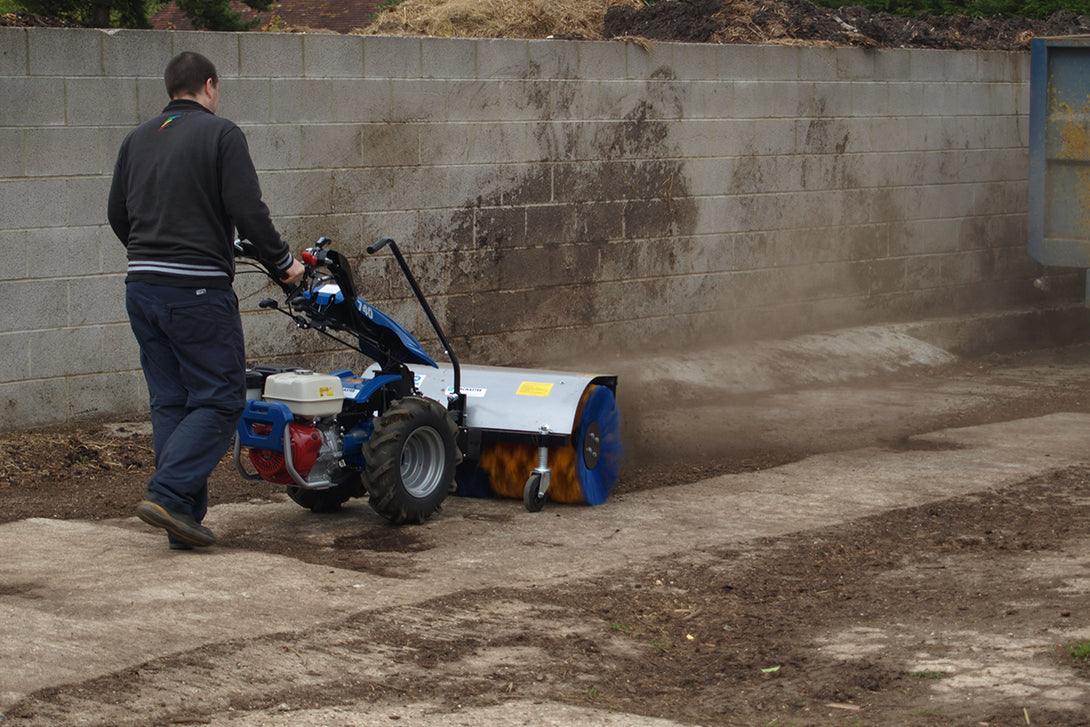 BCS Power/Snow Brush attachment for BCS Two Wheel Tractors and Power Scythes