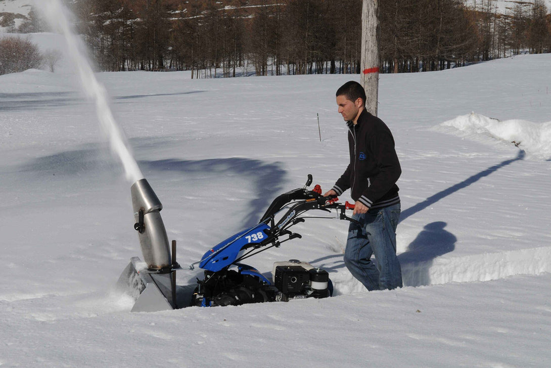 Snow Blower attachment for BCS Two Wheel Tractors and Power Scythes