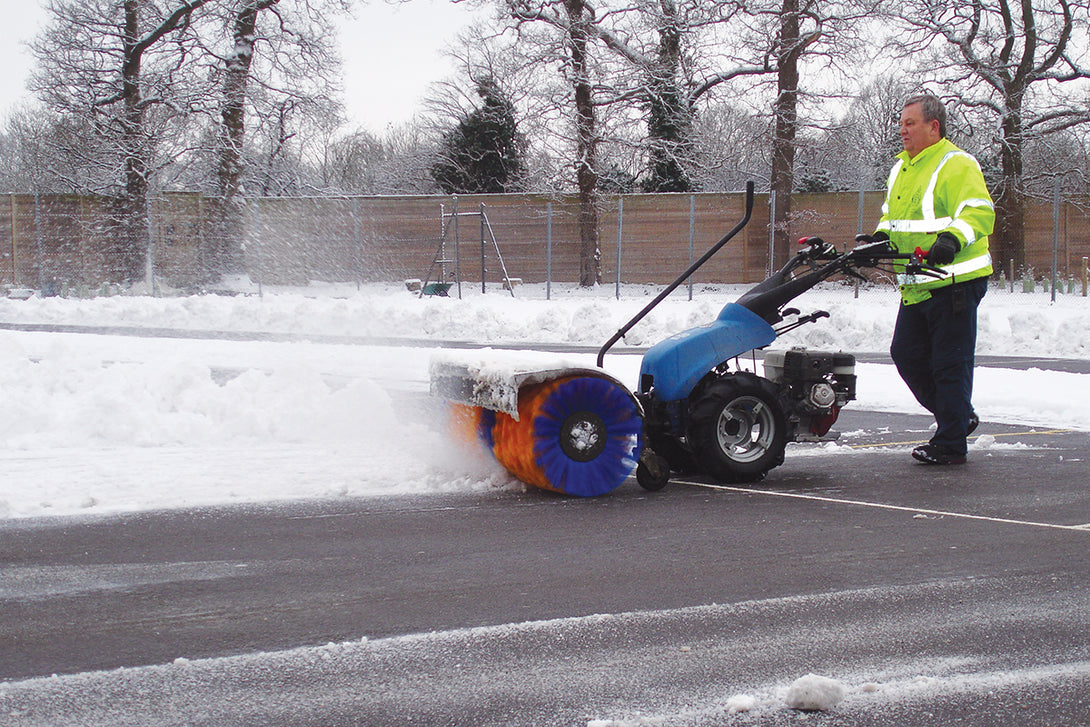 BCS Power/Snow Brush attachment for BCS Two Wheel Tractors and Power Scythes