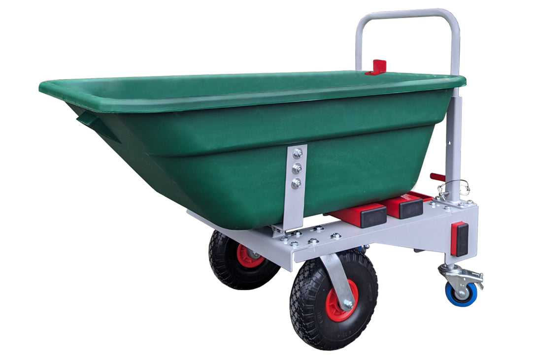 ARTIO Wheel Barrow for BCS Two Wheel Tractors and Power Scythes