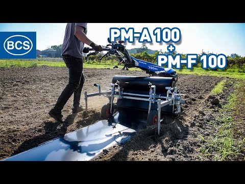 BCS Mulching Layer PM-A and PM-F 100 attachment for BCS Two Wheel Tractors